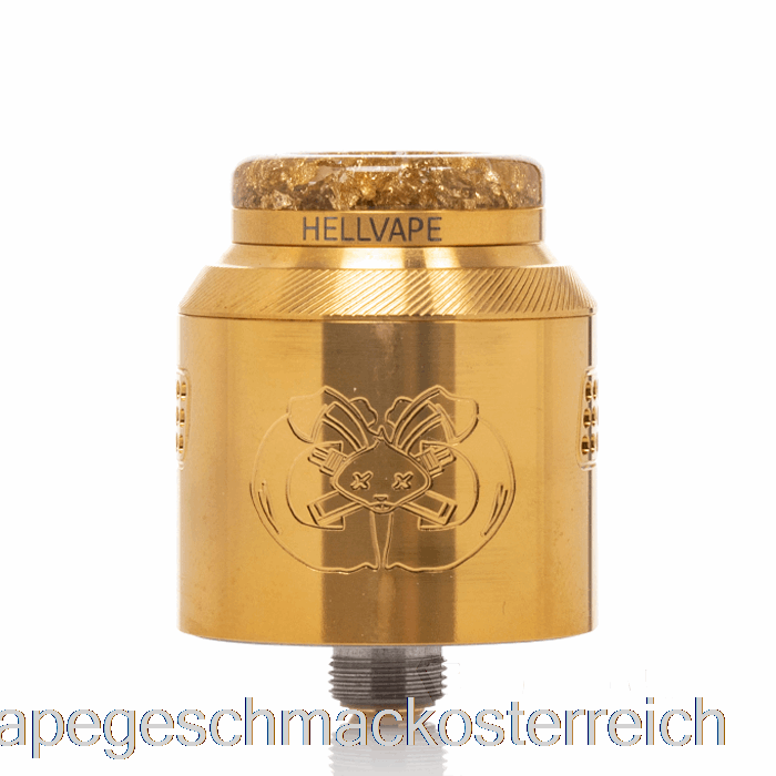 Hellvape Drop Dead 2 24mm RDA Gold Vape Geschmack